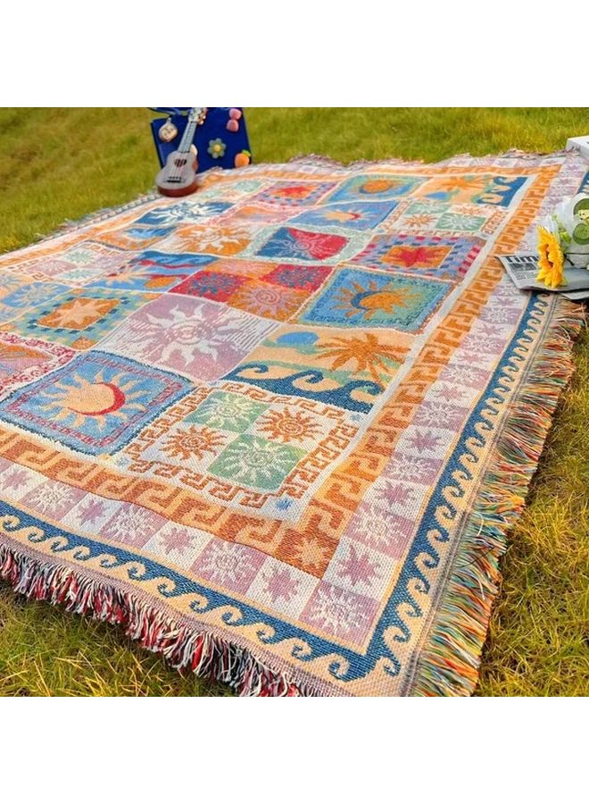 Thickened Washable Anti Tear Picnic Camping Mat 61 02 X 51 18 Inch Outdoor Beach Blanket - Image 5